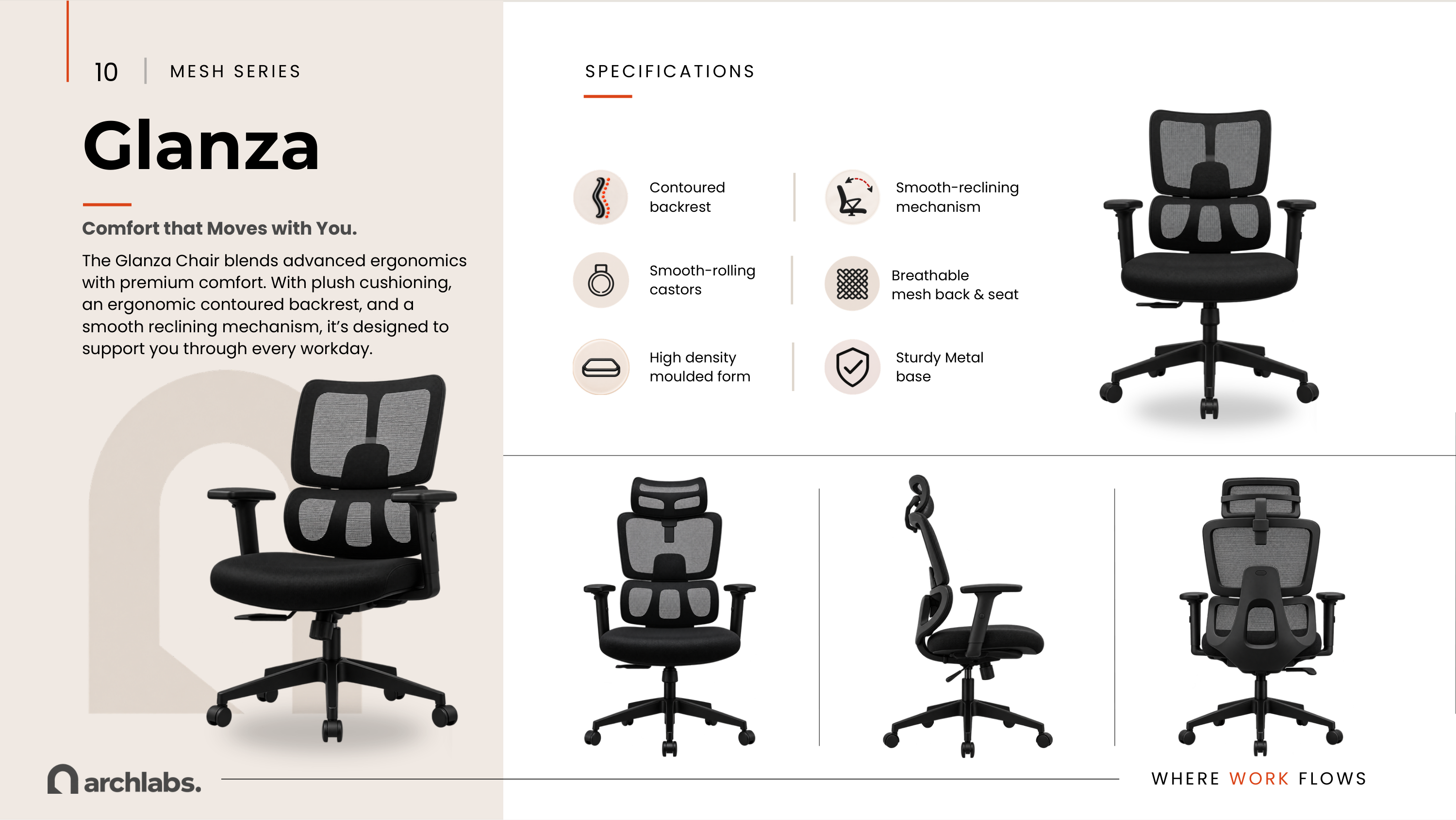 Glanza Mesh Chair