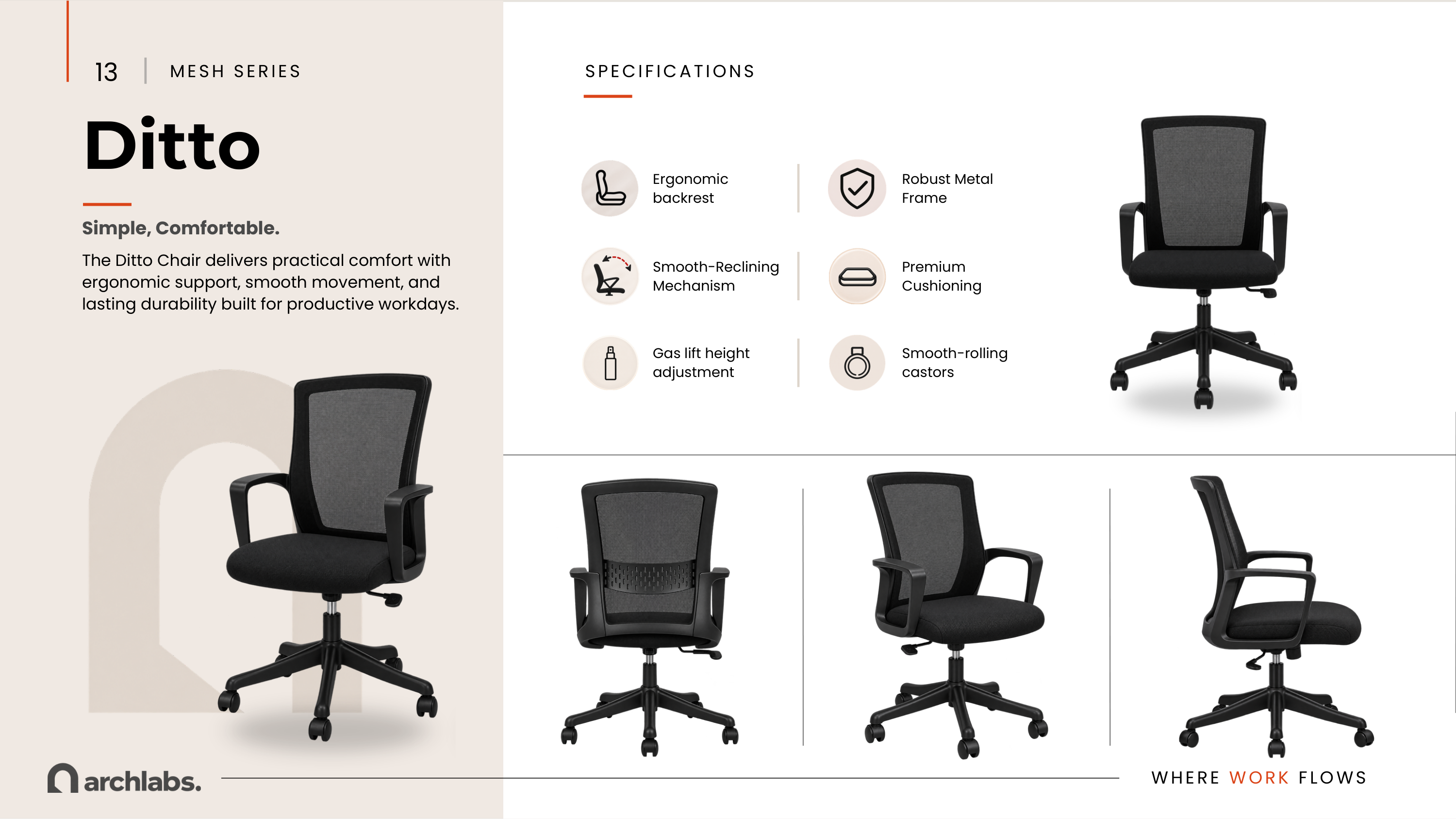 Ditto Mesh Chair