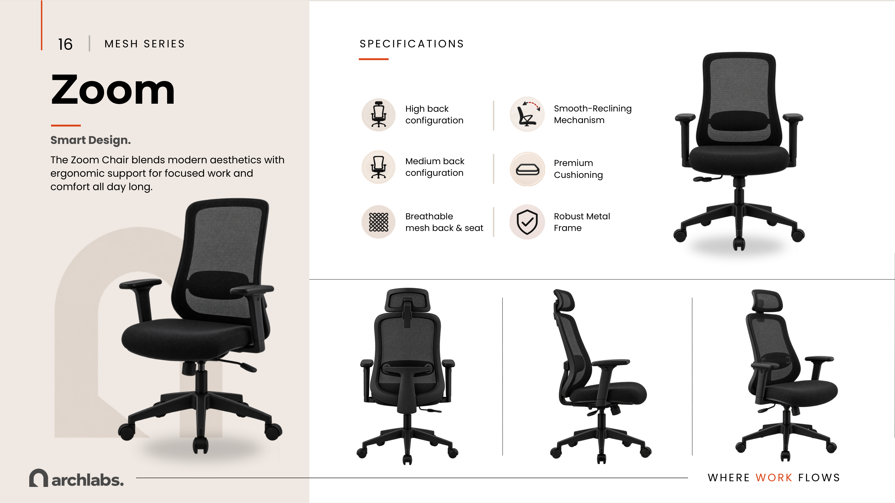 Zoom Mesh Chair