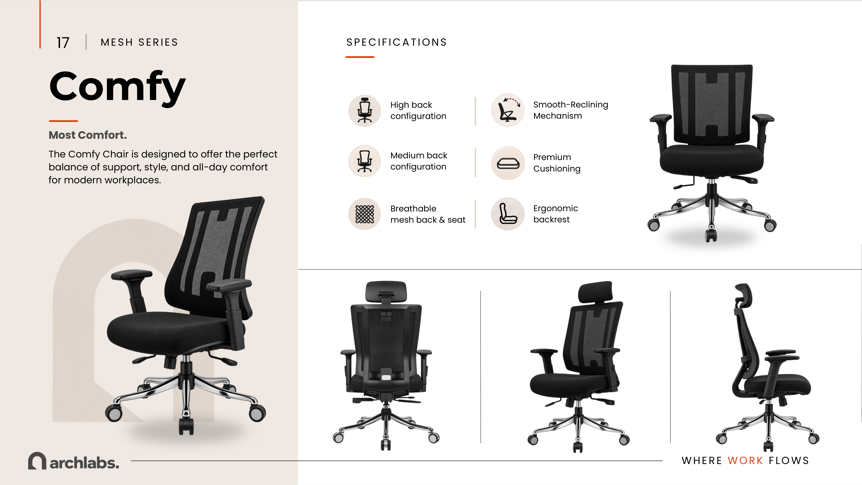 Comfy Mesh Chair