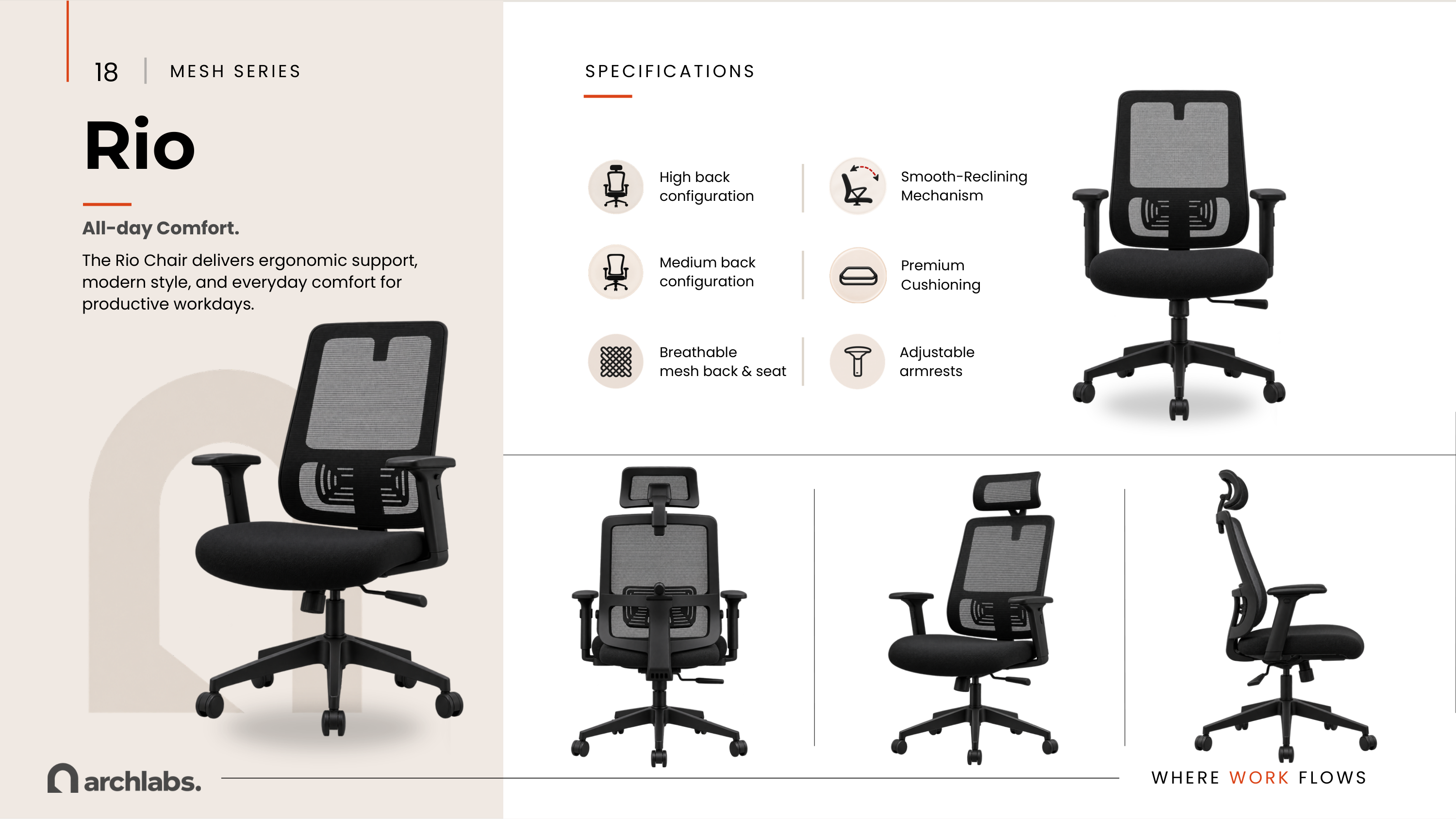 Rio Mesh Chair