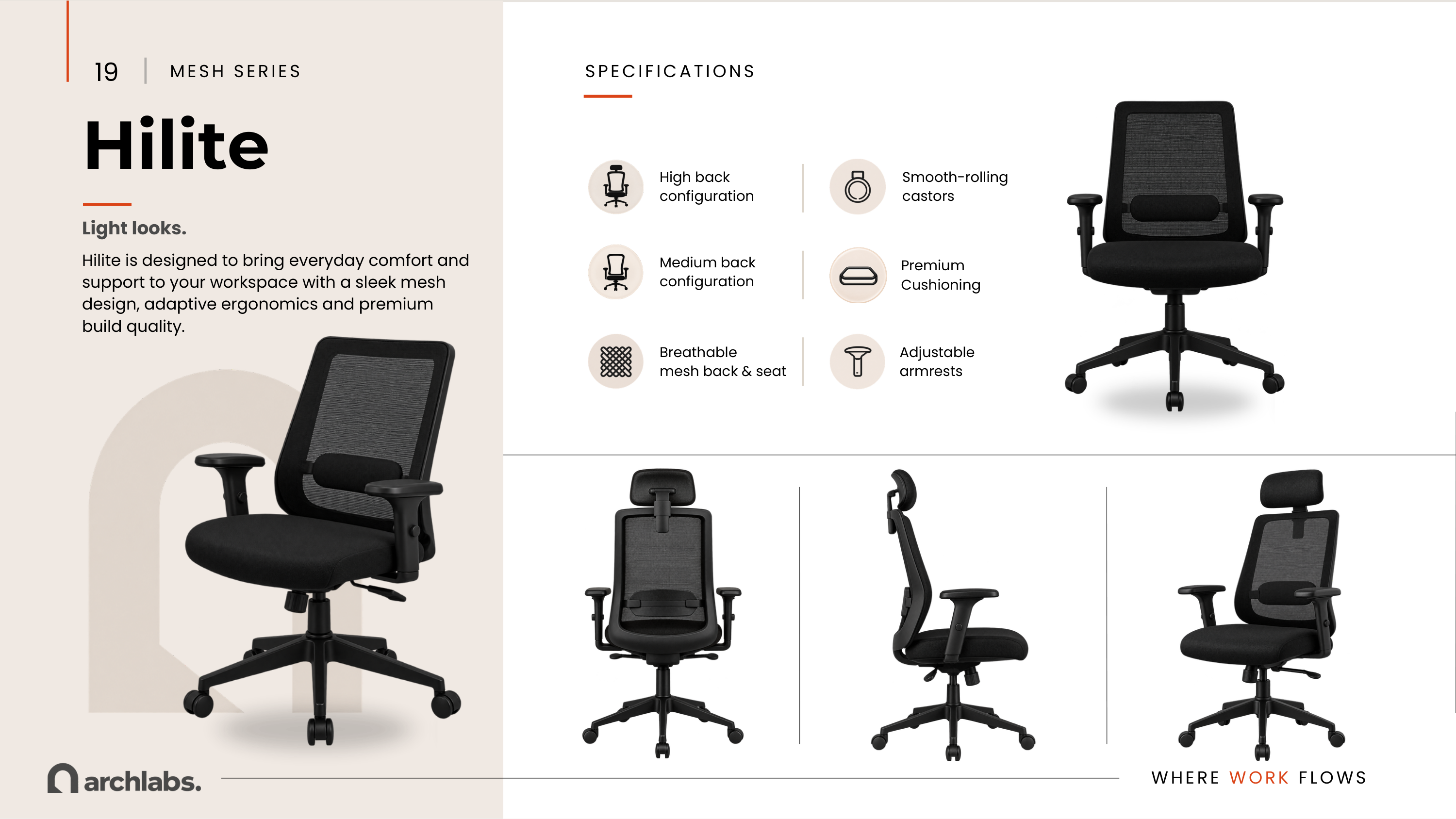 Hilite Mesh Chair