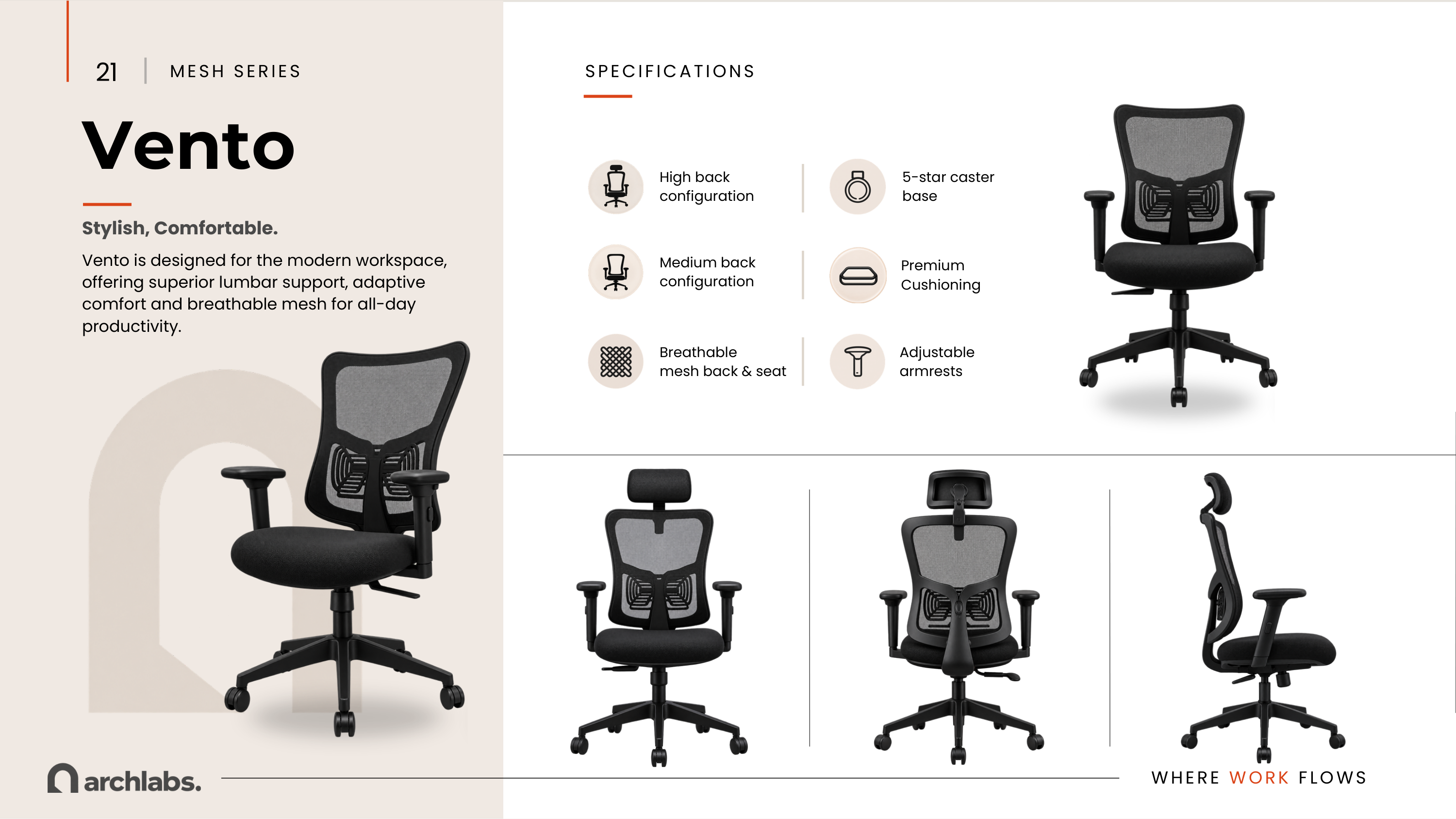Vento Mesh Chair