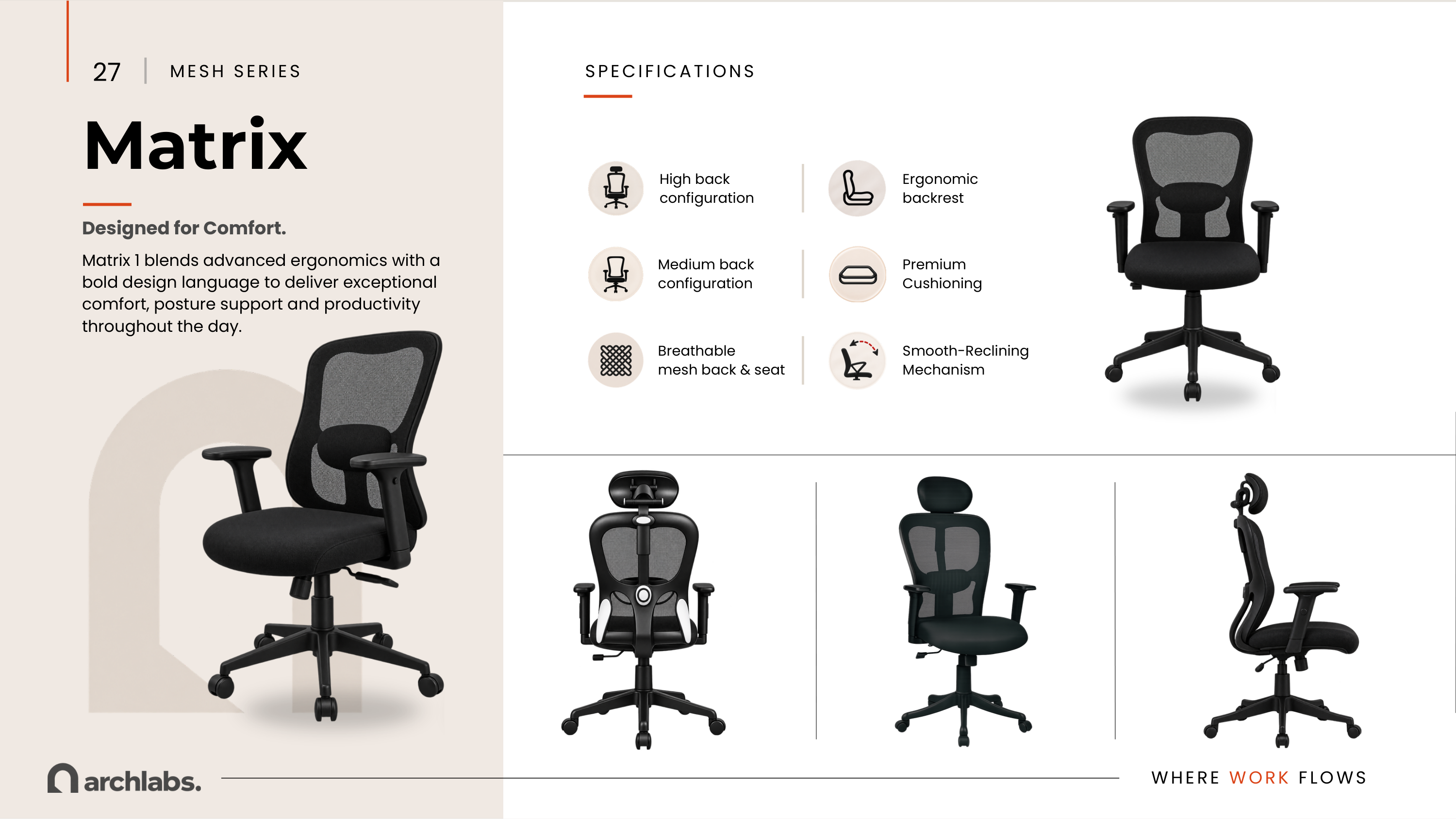 Matrix Mesh Chair