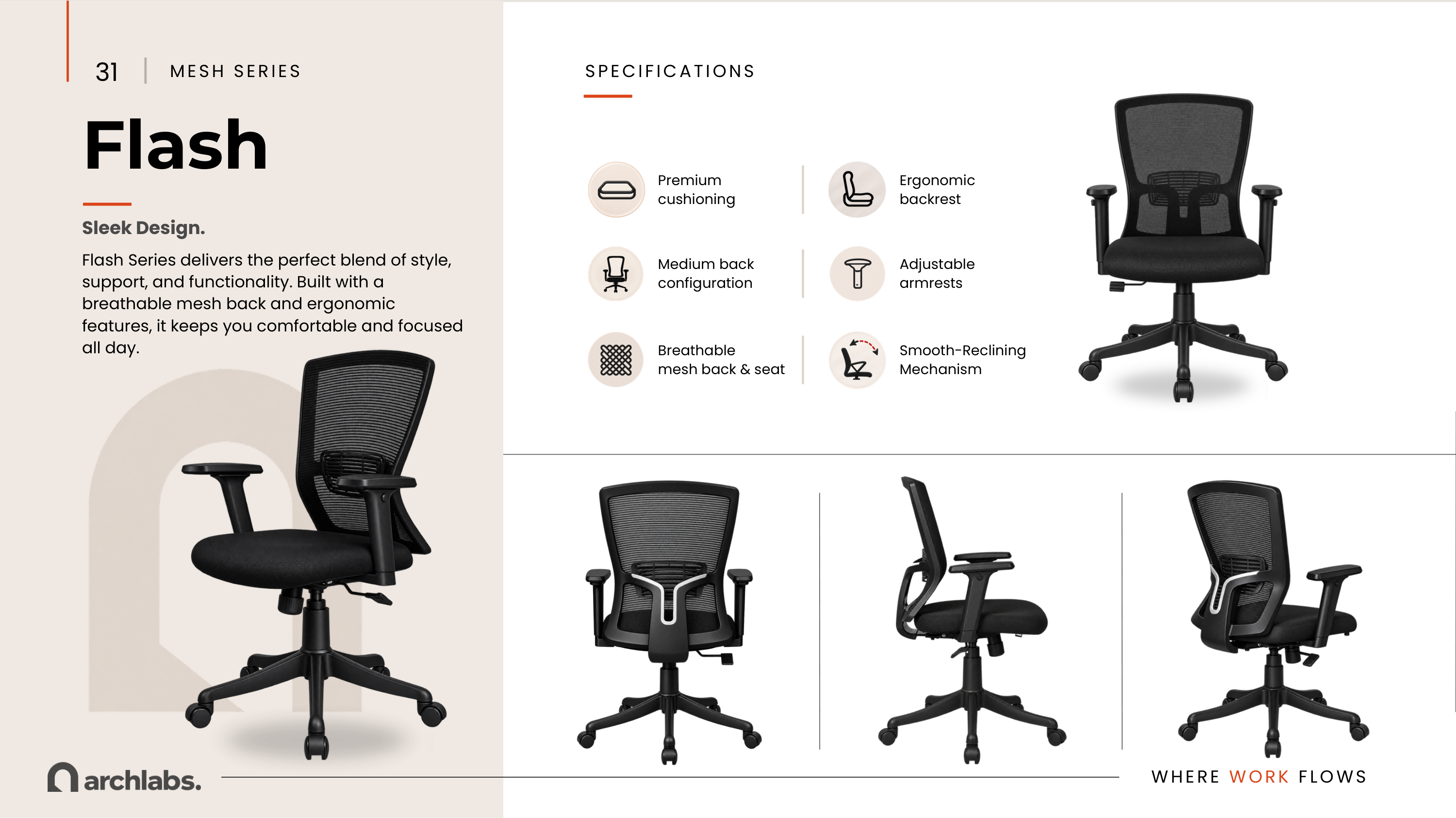 Flash Mesh Chair