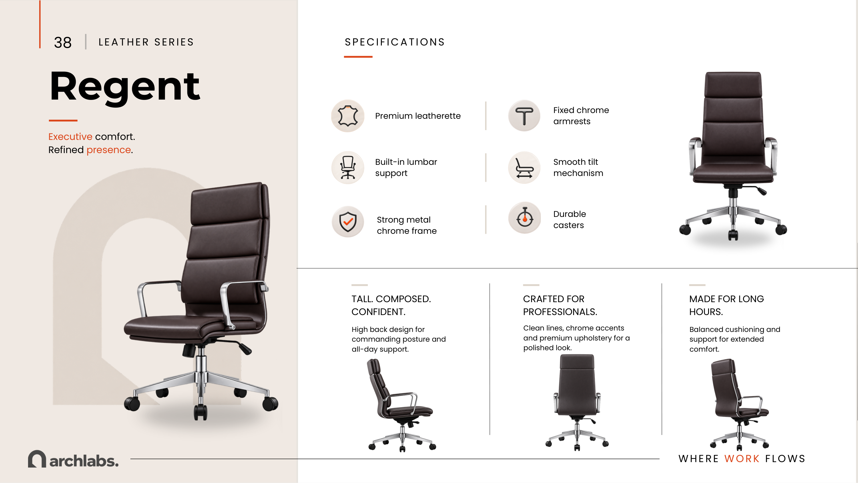 Regent Leather Chair