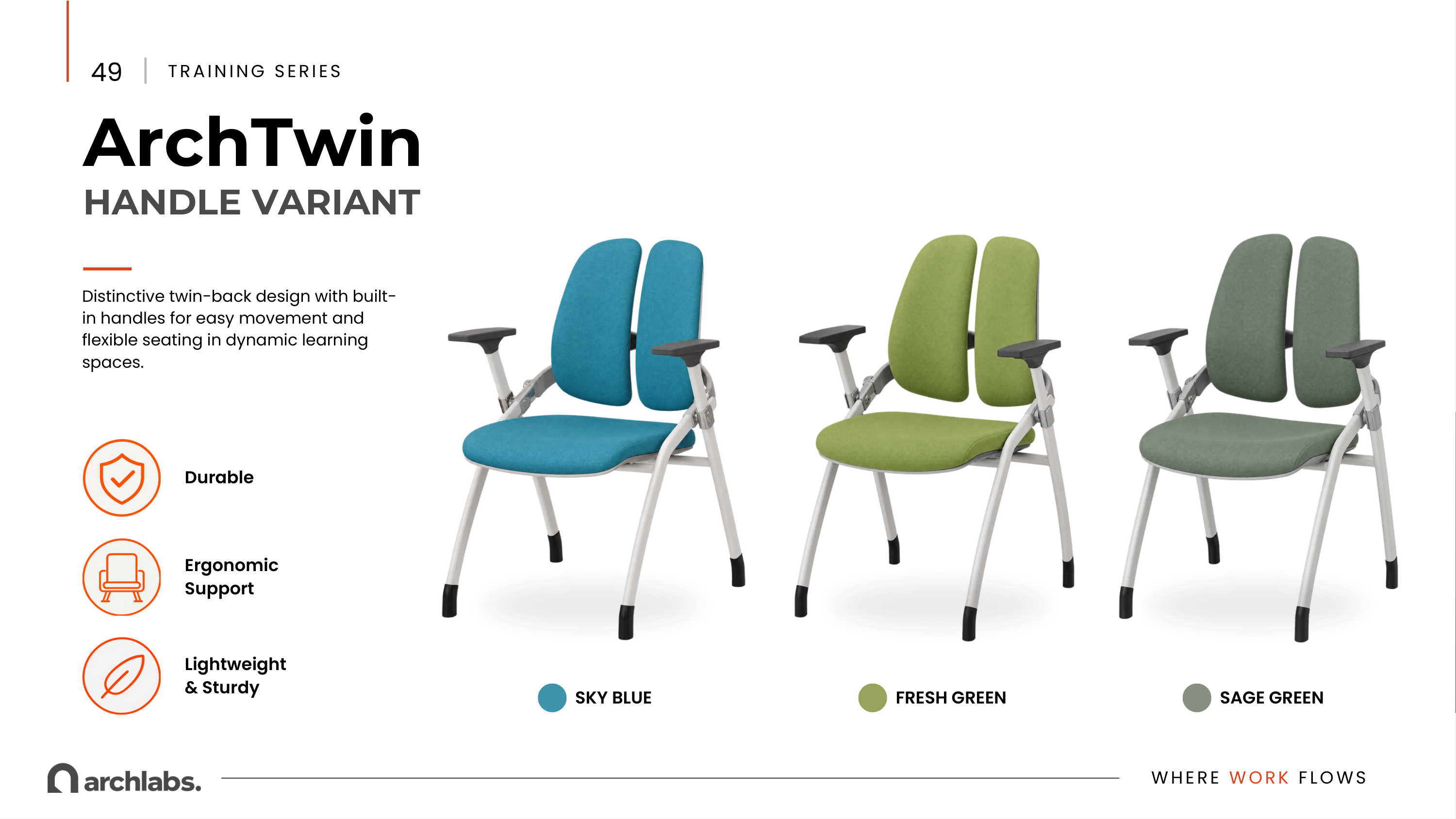 ArchTwin Training Chair