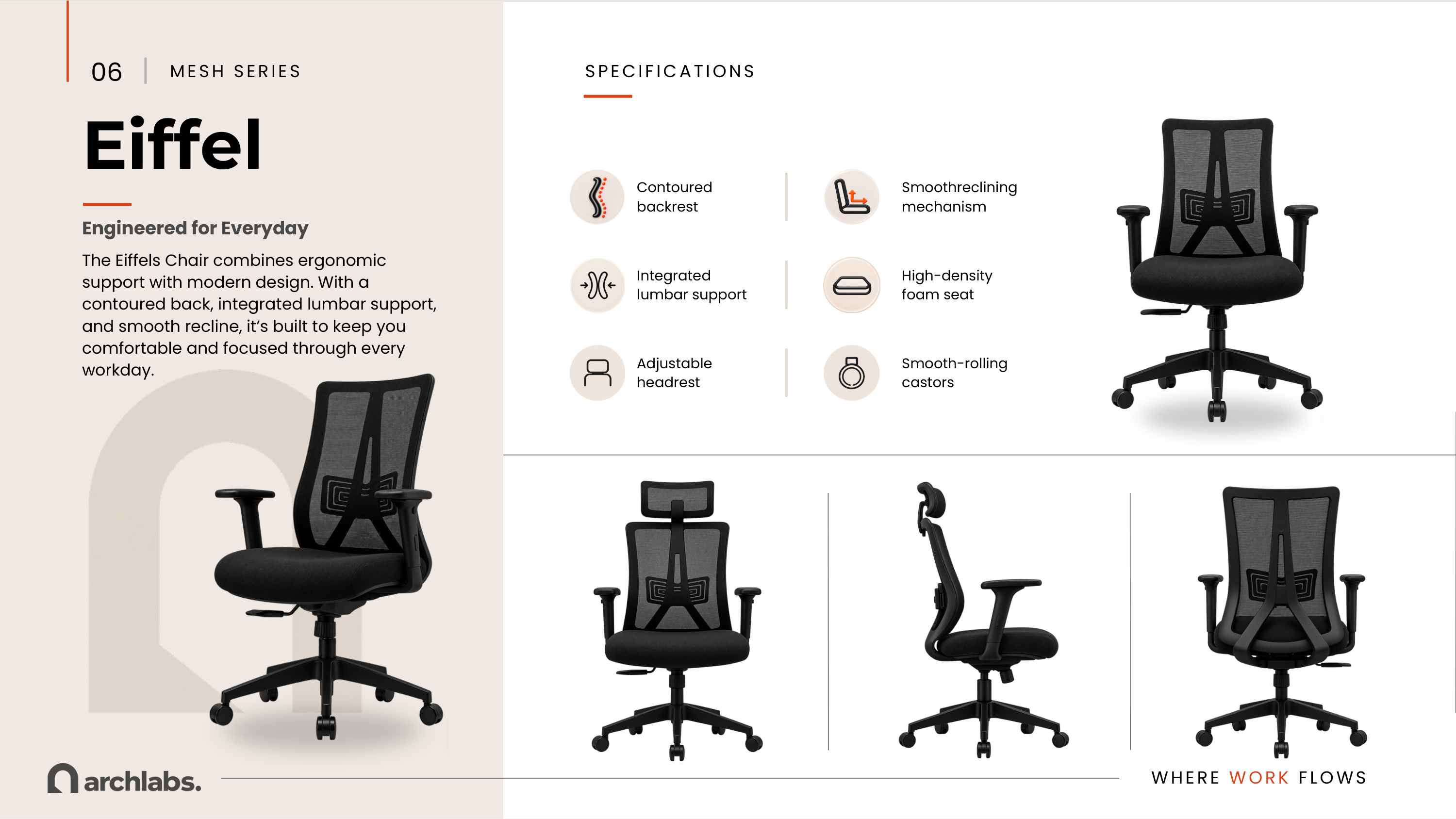 Eiffel Mesh Chair