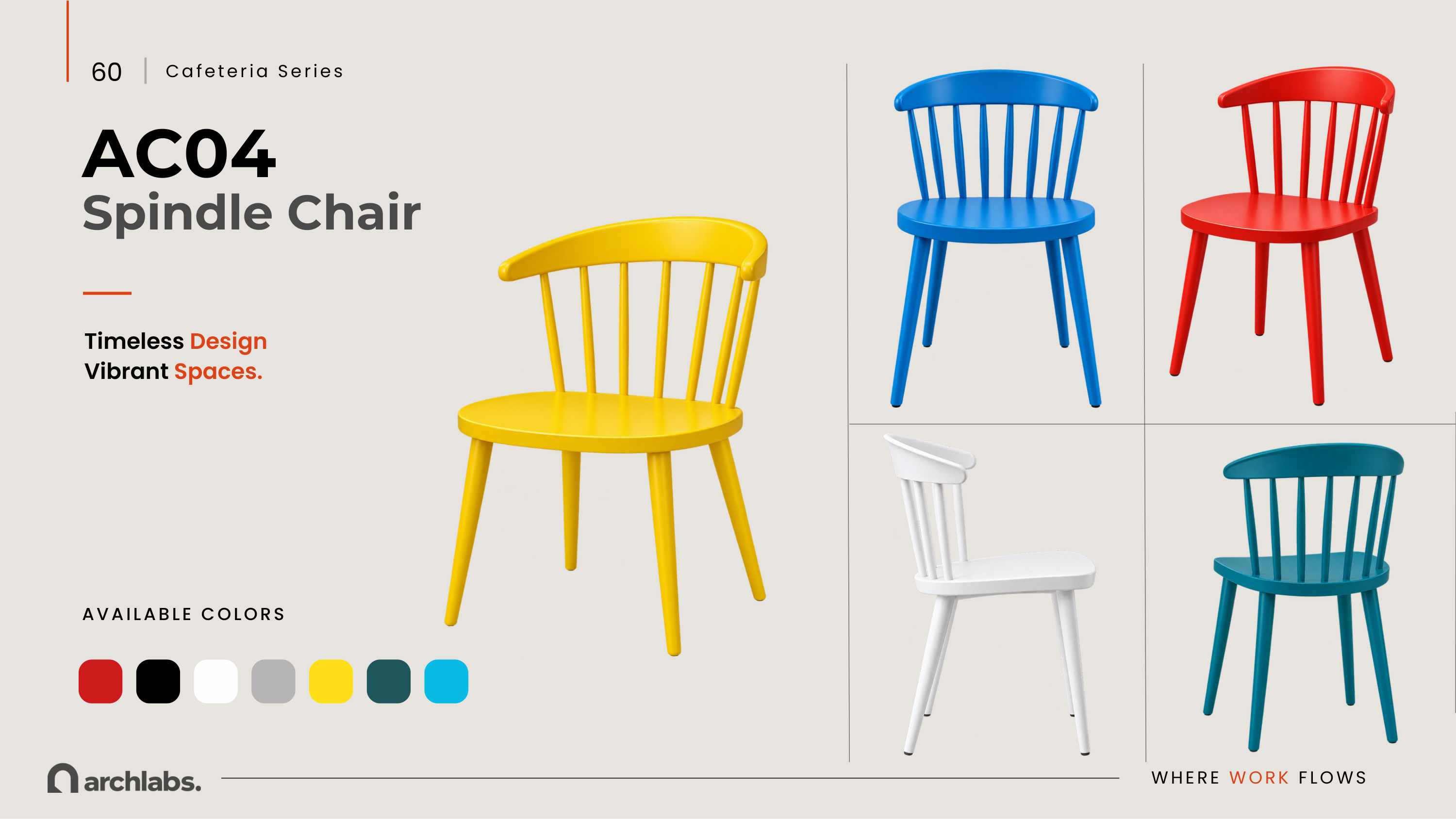 AC04 Spindle Chair