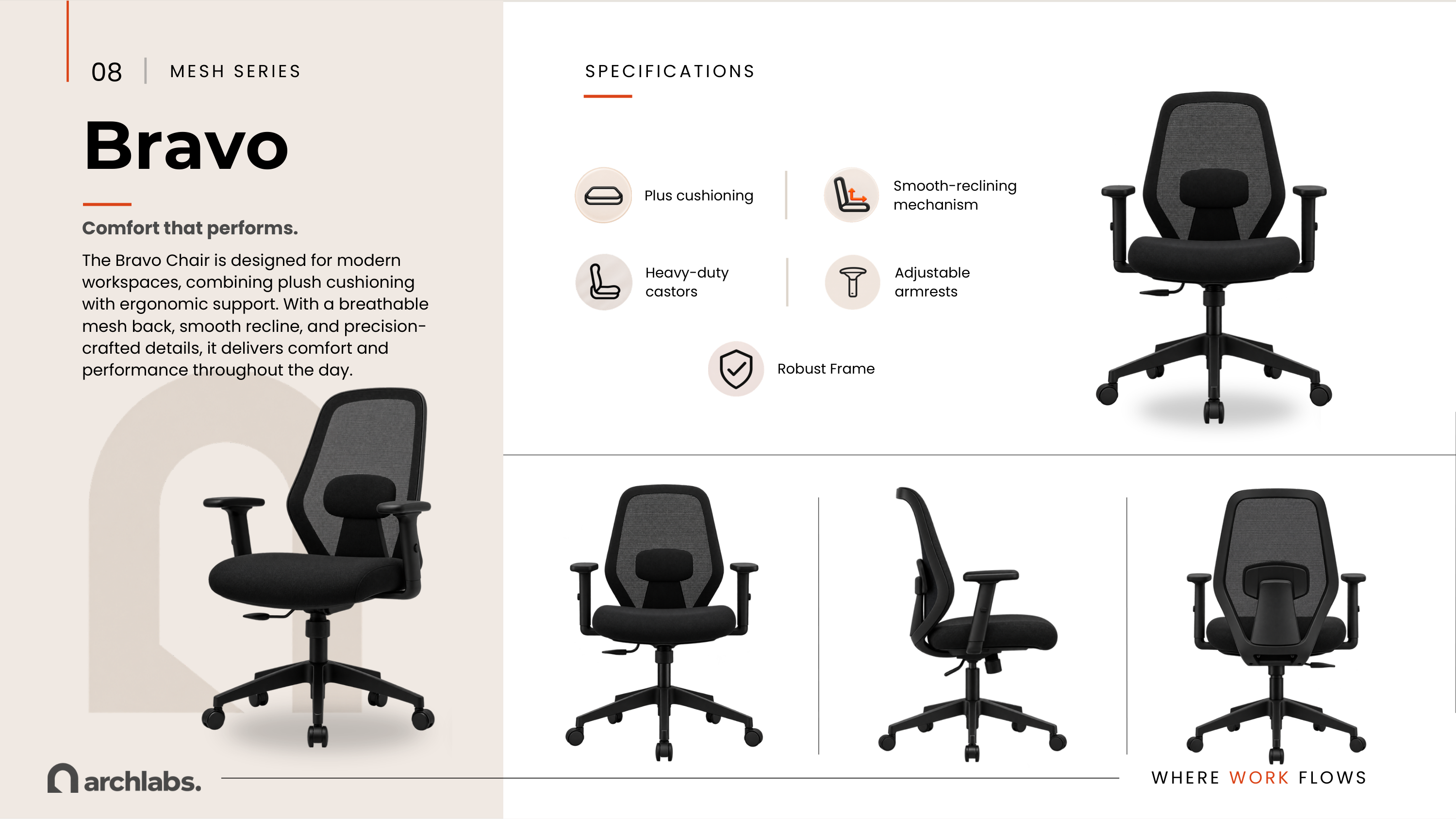 Bravo Mesh Chair