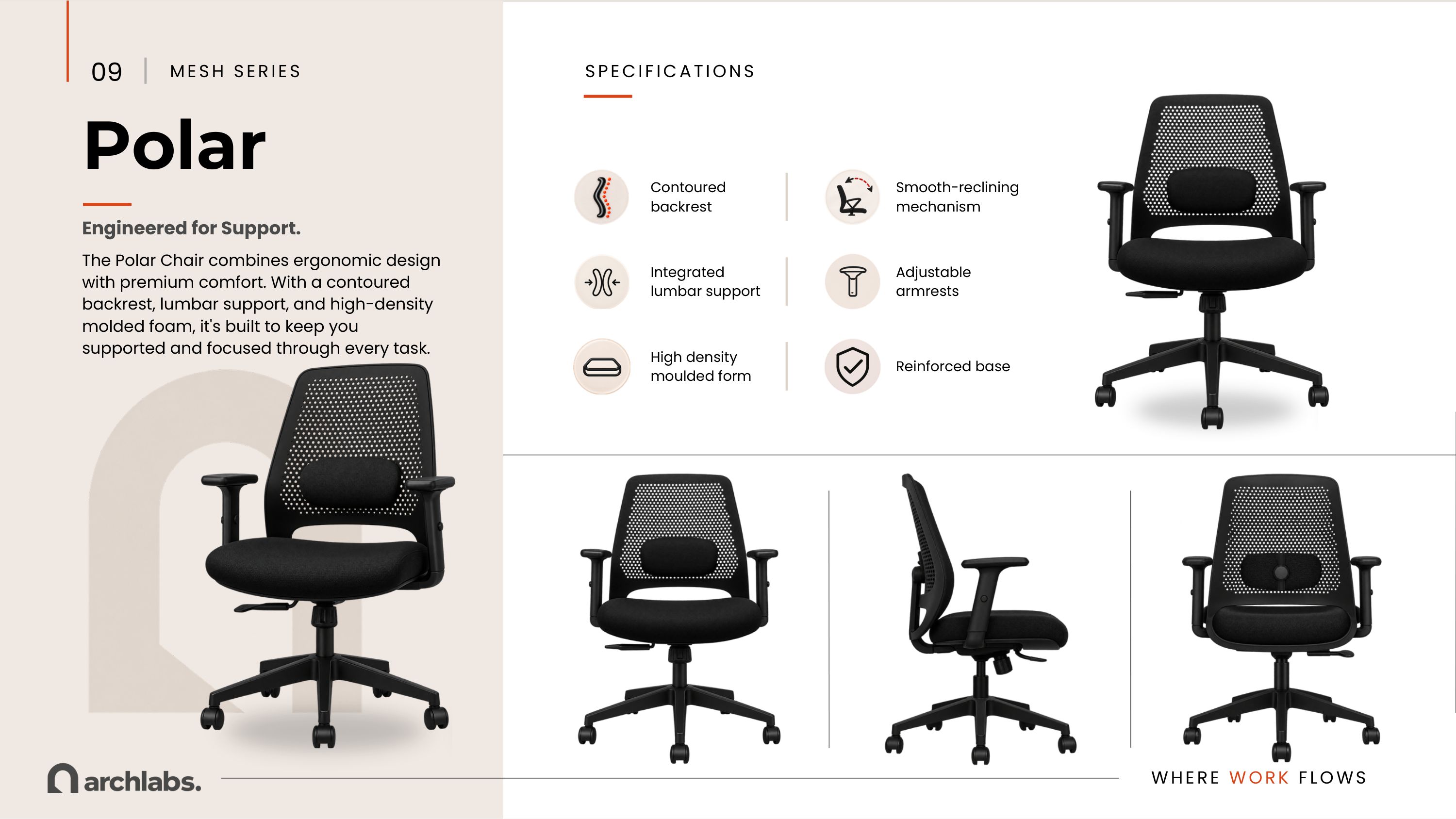 Polar Mesh Chair